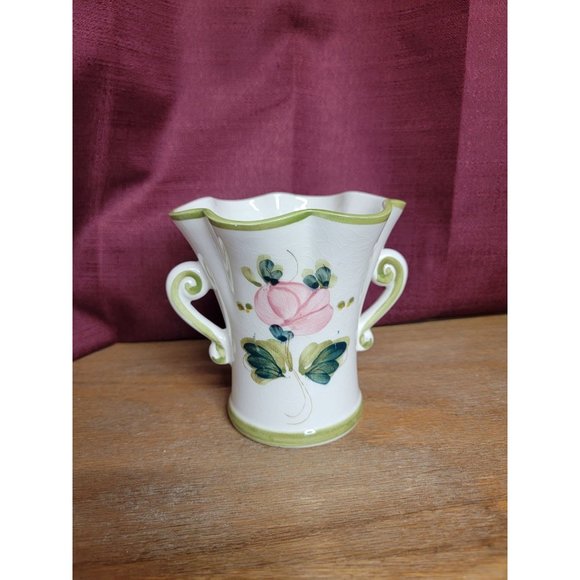Vintage Hand Painted FTD Vase - Picture 1 of 6